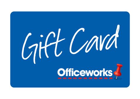 officeworks card.